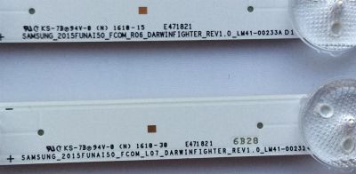 KIT DE LED PARA TV / SANYO FUNAI U6AU3XH / LM41-00233A / LM41-00232A / MODELO FW50D36F DS2 - Imagen 2